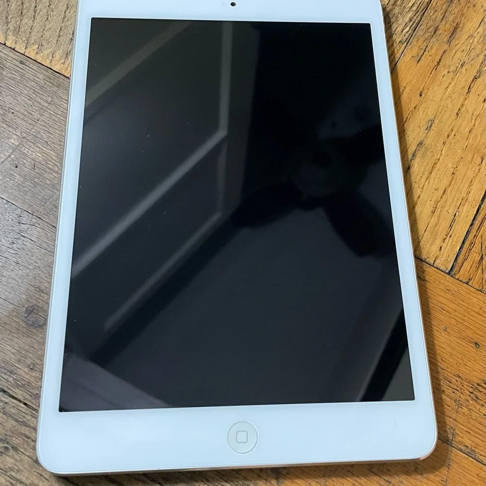 Apple White iPad Tablet - White Front, Silver Back